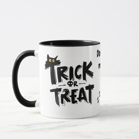 面白いハロウィーンマグ マグカップ (左)
