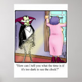 面白いハロウィーンユーモアのポスター ポスター (正面)