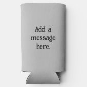 面白いハロウィーンユーモアクーラーボックスギフト スリム缶クーラー (裏面)