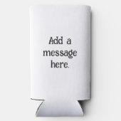 面白いハロウィーンユーモアクーラーボックスギフト スリム缶クーラー (裏面)