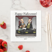 面白いハロウィーンユーモアランチョンナプキンズ スタンダードランチョンナプキン (インサイチュ)