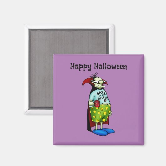 面白いハロウィーンユーモア冷凍機磁石 マグネット (正面/裏面)