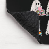 面白いハロウィーン幽霊フィジカルセラピーPt物理 マウスパッド (コーナー)