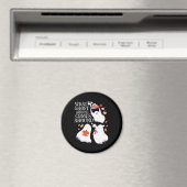 面白いハロウィーン幽霊プンブディナーパーティー マグネット (インサイチュ (食洗機))