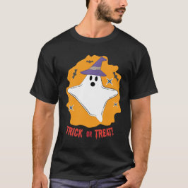 面白いハロウィーン幽霊 Tシャツ