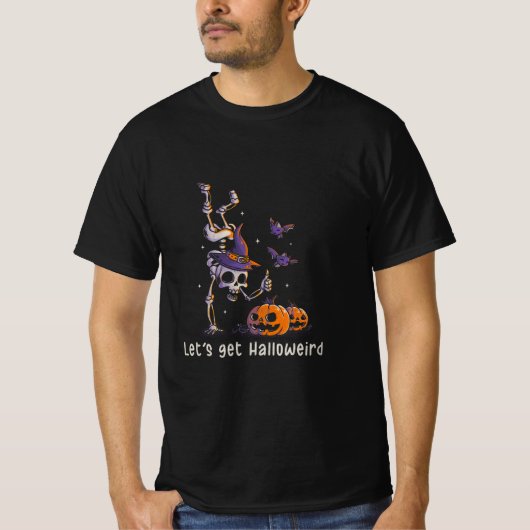 面白いハロウィーン引用文ハロウィニーを取得しよう Tシャツ (正面)