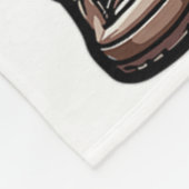 面白いハロウィーン戦術的ミイラ軍兵退役軍人Co フリースブランケット (角)