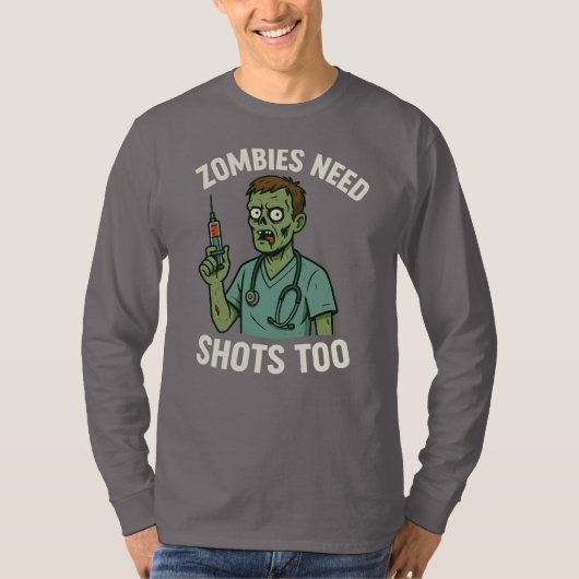 面白いハロウィーン手術Tシャツ Tシャツ (正面)