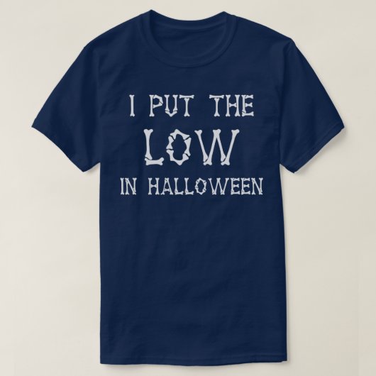 面白いハロウィーン最後の分コスチュームハロウィンコスチューム Tシャツ (デザイン正面)
