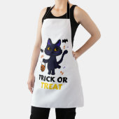 面白いハロウィーン猫の衣装ハロウィンプレゼント エプロン (インサイチュ)