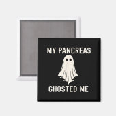 面白いハロウィーン糖尿病認識度マイ膵臓Gho マグネット (正面/裏面)