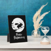 面白いハロウィーン衣装ウィッチヒッポラバーギフト フォトプラーク (側面)