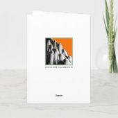 面白いハロウィーン誕生日カード カード (裏面)