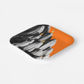 面白いハロウィーン誕生日 ペーパープレート (傾斜あり)