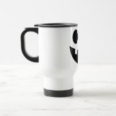 面白いハロウィーン顔バンキンスマイル トラベルマグ (左)