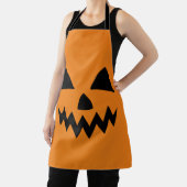 面白いハロウィーン顔幽霊カボチャ怖いブーパーティー エプロン (インサイチュ)