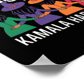 面白いハロウィーン魔女たち戻って来ない ポスター (角)