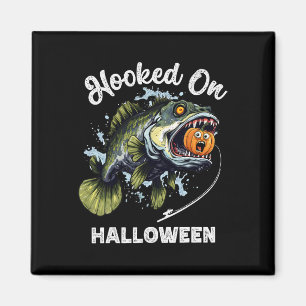 面白いハロウィーン魚釣りボーイズメンズゾンビBフィッシュプ マグネット