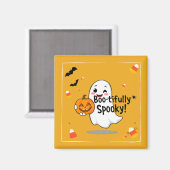面白いハロウィーン マグネット (正面/裏面)