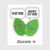 面白いハーブプンになれる シール (シート)