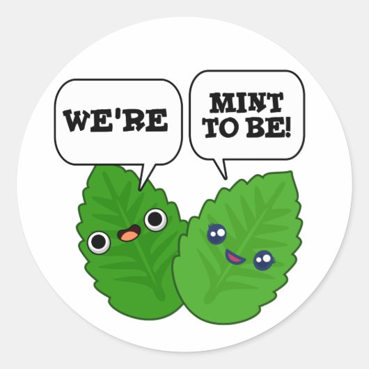 面白いハーブプンになれる ラウンドシール (正面)