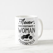面白いバイク好き オートバイ コーヒーマグカップ (正面右)