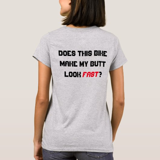 面白いバイクTシャツ MEWS デンバー Tシャツ (裏面)