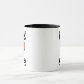 面白いバイパス手術回復ギフト コーヒーマグ マグカップ (中央)