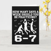 面白いバスケ67日ミームバスケ名言 カード (黄色い花)