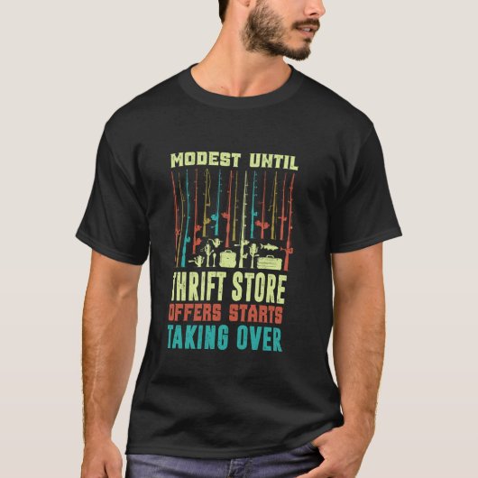 面白いバス釣り漁師釣りミーム Tシャツ (正面)