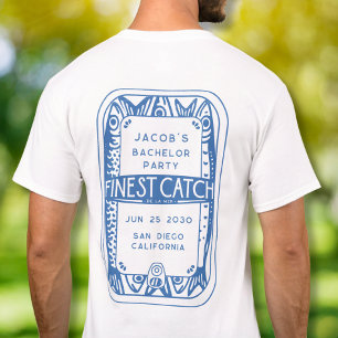 面白いバチェラーパーティー フィッシング ガイズ ウィークエンド旅行 Tシャツ