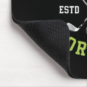 面白いバチェラーパーティー 新婦 デザイン 同じ穴 永遠に マウスパッド (コーナー)