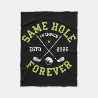 面白いバチェラーパーティー 花婿 デザイン 同じ穴 永遠に フリースブランケット