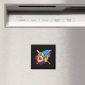 面白いバナナ野球67アイスクリームドリップミーム マグネット (インサイチュ (食洗機))