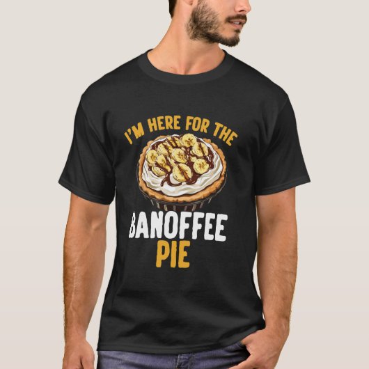面白いバノフィーパイ Tシャツ (正面)