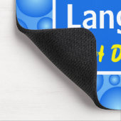 面白いバブル効果銘板 マウスパッド (コーナー)