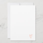 面白いバレンタインの名言 「あなたは私のジャム」 カード (裏面)