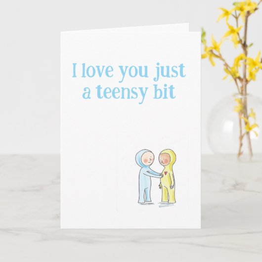 面白いバレンタインカード 誰にでも カード (黄色い花)