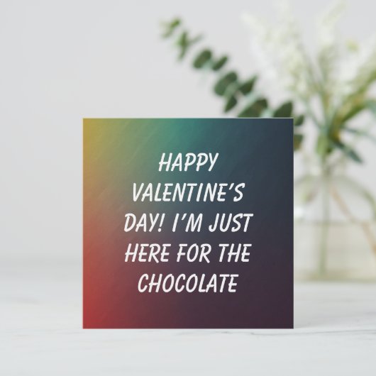 面白いバレンタインデーのカード シーズンカード (スタンド正面)