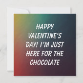 面白いバレンタインデーのカード シーズンカード (正面)