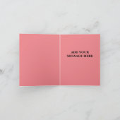 面白いバレンタインデー カード (内部)