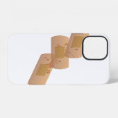 面白いバンドエイド iPhoneケース (裏面横)