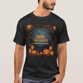 面白いパパのハロウィンTシャツ Tシャツ