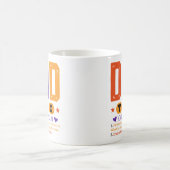 面白いパパ税マグカップ - 父の日 コーヒーマグカップ (中央)