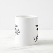 面白いパンツレギンス コーヒーマグカップ (中央)