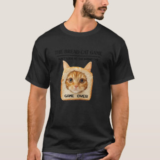 面白いパン猫 Tシャツ