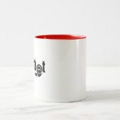 面白いヒューマンインターフェースナタボット ツートーンマグカップ (中央)