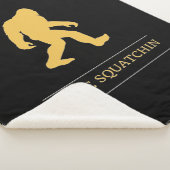 面白いビッグフットがサスカッチ探しに消えた シェルパブランケット (3/4)