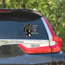 面白いビッグフット「あなたは私のSquatchy」車