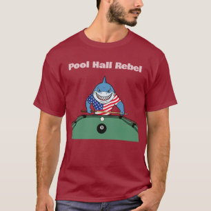 面白いビリヤードのプールホール・レベルのTシャツ Tシャツ